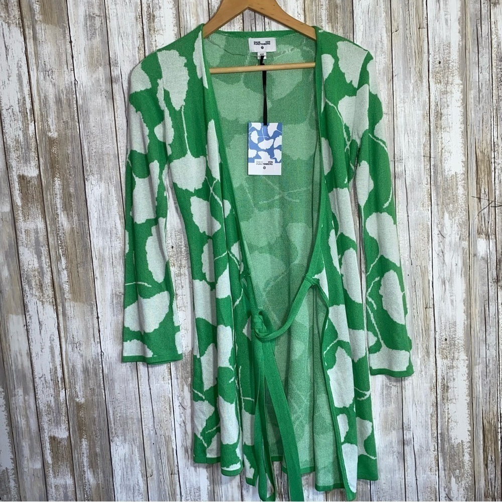 NWT Diane Von Furstenberg X Target Green Wrap - Picture 2 of 6